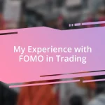 My Experience with FOMO in Trading